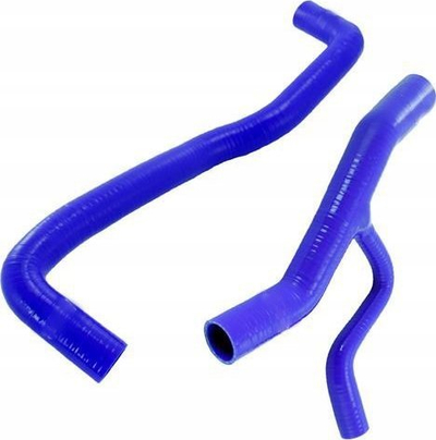 Set gypash silikoni ftohës Turboworks, Ford Mustang 4.6 V8 01-04, blu