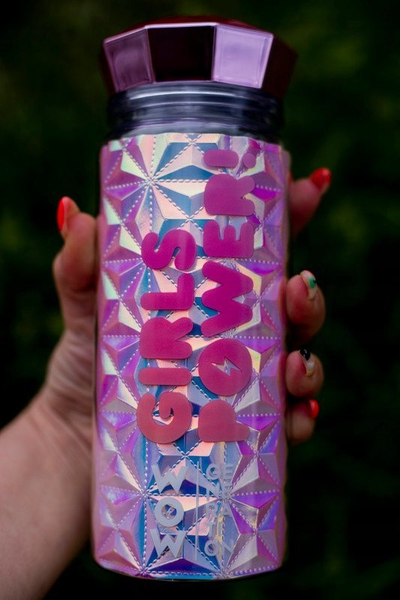 Shishe uji për fëmijë Kids Licensing WOW Generation, 350ml, efekt metalik, shumëngjyrëshe