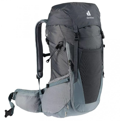 Çantë shpine outdoor Deuter Futura 26, 26L, sistem Aircomfort, gri grafit