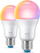 Llambë smart WiZ A60 LED, 8.5W, E27 RGBW, set me 2 llamba
