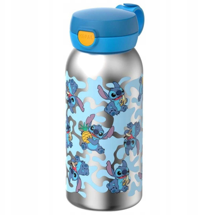 Shishe termike Mepal Flip Cap Campus Stitch, 600 ml, çeliku i pandryshkshëm