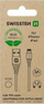 Kabllo Swissten USB Lightning, 1.2m, USB 2.0, e bardhë