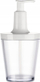 Dozator sapuni Koziol Flow Recycled, 250 ml, trup i tejdukshëm, i bardhë