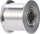 Rrotull idler për boshtin X Bambu Lab FAC108, për H2D edhe H2S, metal, gri