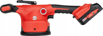 Rrafshuse vibrues Rubi Quake Energy CAS, 18V, 10000 RPM, i kuq
