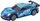 Makina me telekomandë RC Racing Car Glowing Shell, me dritë, blu
