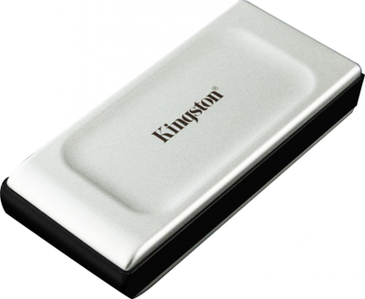 SSD Kingston XS2000, 1 TB, e argjendtë/zezë