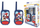 Walkie talkie Lexibook Spidey And His Amazing Friends, set 2 copë, rreze 200m, blu e kuqe