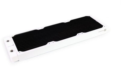 Radiator ftohës PC Alphacool HPE 30 Full Copper, 360mm, për 3 ventilatorë, i bardhë
