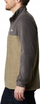 Bluzë fleece për burra Columbia Steens Mountain Half Zip, 100% poliester, gjysmë zinxhir, gri–bezhë