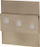 Ndriques LED Orno Lepus, 1.2 W, satin