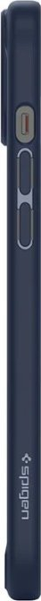 Mbështjellës telefoni Spigen Crystal Hybrid për iPhone 15 Plus, 6.7", pjesë e pasme transparente, blu navy
