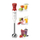 Blender dore Bosch MSM64110, 450W, QuattroBlade, i bardhë