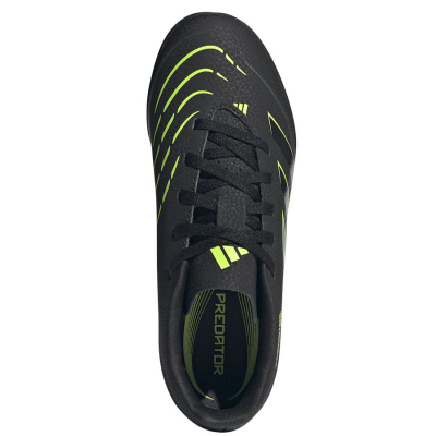 Këpucë futbolli Adidas Predator Club JH8863, për kalamoj, të zeza