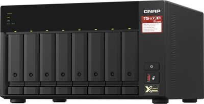 Server NAS QNAP TS-873A-8G, 8 slote HDD, 2.5GbE, i zi