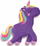 Set plasteline SES Creative Unicorn 00471, 4x90g, shumëngjyrësh