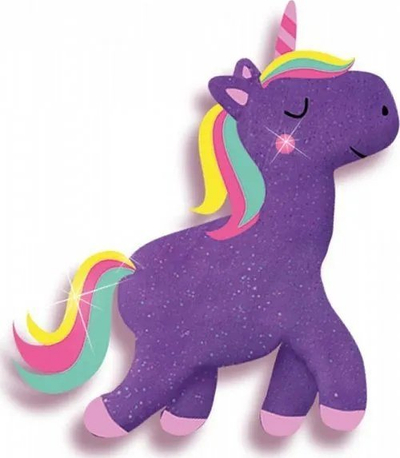 Set plasteline SES Creative Unicorn 00471, 4x90g, shumëngjyrësh