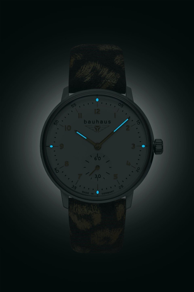 Orë dore Bauhaus Classic 20371, quartz, 35mm, me faqe ore të bardhë