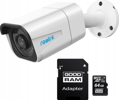 Kamerë sigurie Reolink P430 IP, 8MP 4K, 5x zoom optik, PoE, e bardhë