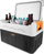 Frigorifer dhe ngrohës portativ Peme Ice-on Picnic, 45L, i zi