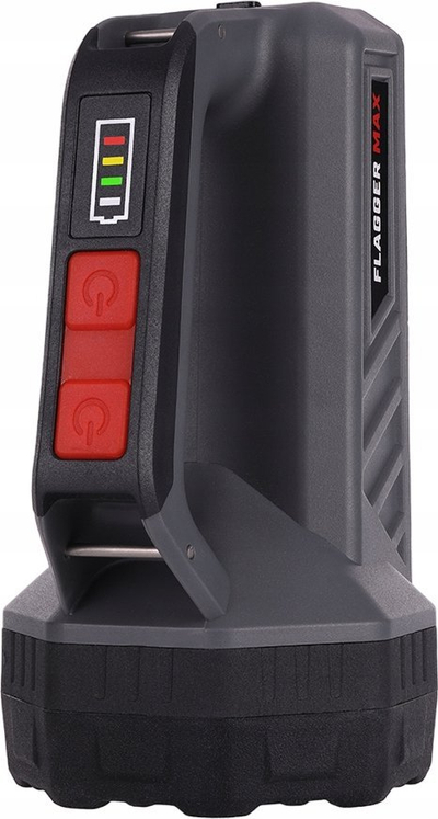 Fener dore Mactronic Flagger Max PSL0073, LED 1800 lm, USB‑C, gri me të zezë