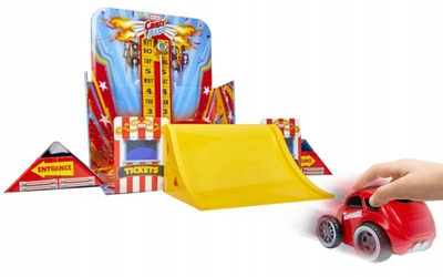 Set loje me makinë Little Tikes Crazy Fast Flip &amp; Fly Carnival, makinë me tërheqje, deri 15m distancë, shumëngjyrësh
