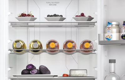 Frigorifer inkaso Hoover H-FRIDGE 500 HOBT5519EW, No Frost, Wi-Fi, i bardhë