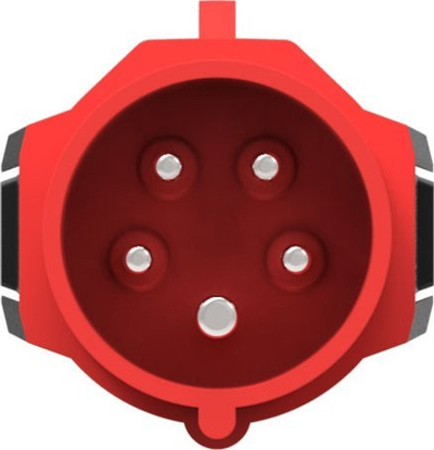Adapter karikuesi NRGkick Plug Attachment 16A, 11kW, 5 pole, i kuq
