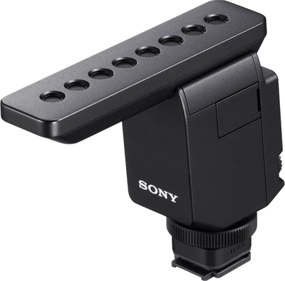 Mikrofon Sony ECM-B1M, superdrejtues për kamera, ngjyrë e zezë
