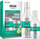 Set flokësh Inoar Argan Infusion Hydration, shampo 500ml, balsam 250ml, i bardhë