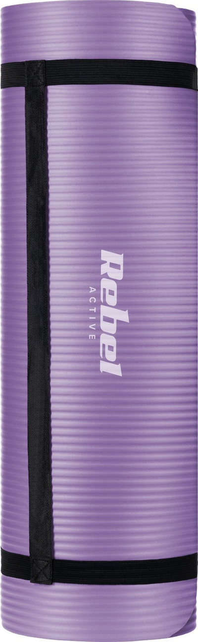 Tapet fitnesi Rebel Active, 1cm, NBR, antirrëshqitës