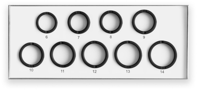 Unazë inteligjente Niceboy Smart Ring One Ultra S13, NFC pagesa, monitorim shëndeti, e zezë