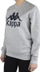 Bluzë sportive Kappa Sertum Jr 703797J 15 4101M, për fëmijë, pambuk poliester, gri