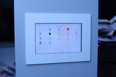 Mbajtëse muri për tablet Allnet Tablet Touch Display, 10", seri Primeone, e bardhë