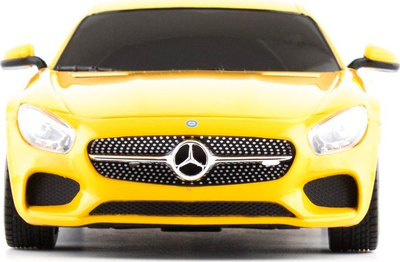 Makine me pult Mercedes AMG GT, 19 cm, shkalle 1:24, e verdhe