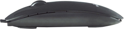 Maus Manhattan Silhouette, me kabllo, USB, i zi