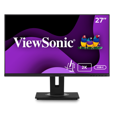 Monitor ViewSonic VG2756, 27", QHD IPS, USB C, i zi