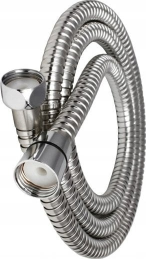 Zorrë dushi Hydroland WNC-IMP-120KS, plastike me gërshet metalik, 120 cm, krom