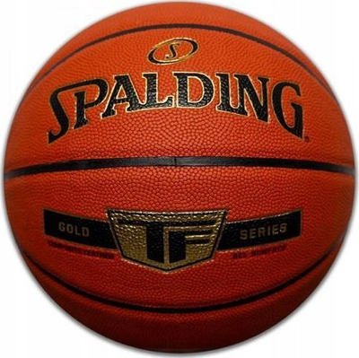 Топка за кошарка Spalding Gold TF 76*857Z, FIBA Approved, синтетичка кожа, кафеава