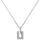 Qafore për goca Hot Diamonds DP898, 40cm, e argjendtë