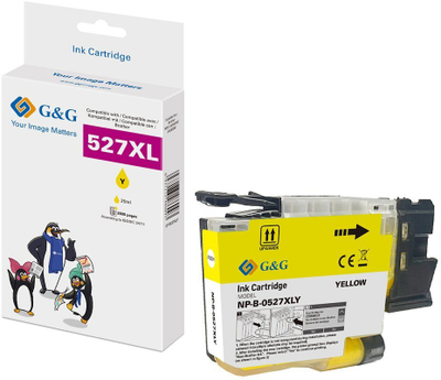 Kartushë boje G&G 22064, XL 25ml, e verdhë
