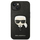 Mbulesë telefoni Karl Lagerfeld PU Saffiano Karl Head për iPhone 14, e zezë
