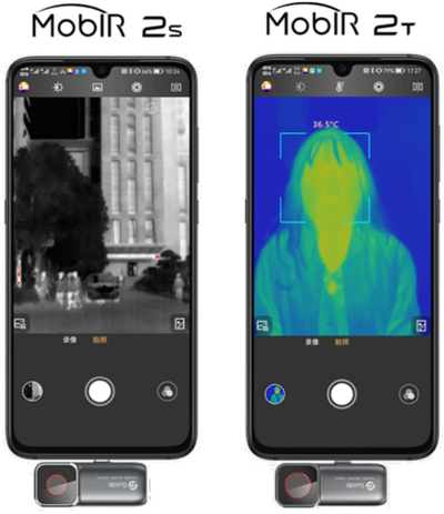 Kamerë termike Guide Sensmart M2SA, sensor 256 x 192, 25 Hz, e zezë