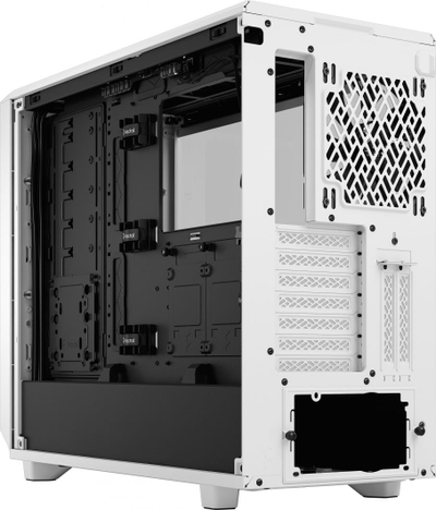 Kasë Fractal Design Meshify 2 TG Clear Tint, e bardhë, Midi Tower