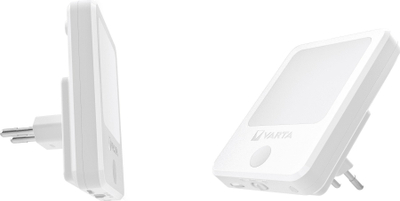 Dritë nate me sensor Varta Motion Sensor Plug Light 18624101401, LED, dritë e ngrohtë, e bardhë