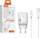 Полнач за во ѕид Somostel SMS-Q02, 18W, 1x USB-A 3.1A, бел