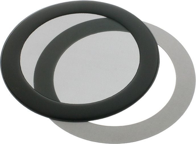 Filtër pluhuri DEMCiflex Round, 80mm, për ventilator PC, i zi