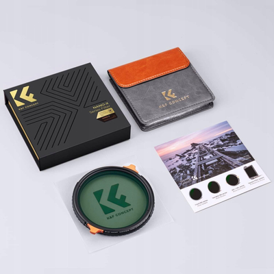 Filter hibrid K&amp;F Concept 2n1, 58mm, CPL, ND4 ND64