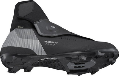Këpucë biçiklete malore MTB Shimano MW7 GORE-TEX, BOA L6, nr 39, të zeza