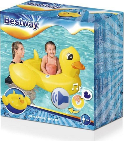 Rosak gome për ujë Bestway Funspeakers (GXP-812987), i verdhë